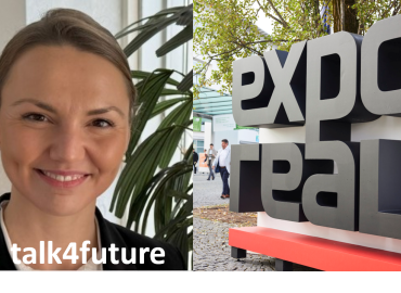 talk4future Podcast: Im Gespräch mit Julia Vesenjak auf der EXPO REAL 2023